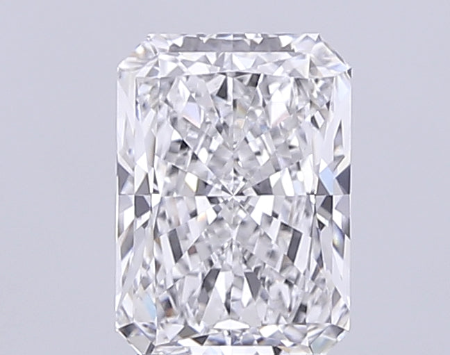 3.08 Carat Radiant Lab Diamond with  Cut Diamond in 14KT  view 1

