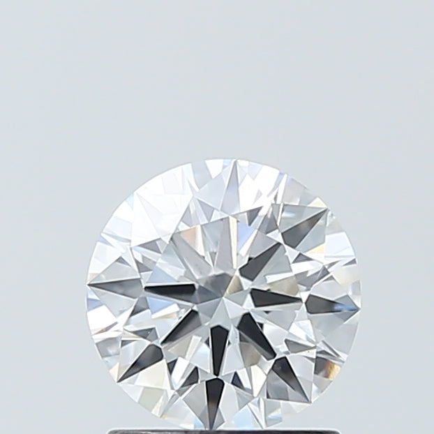 1.25 Carat Round Lab Diamond with  Cut Diamond in 14KT  view 1
