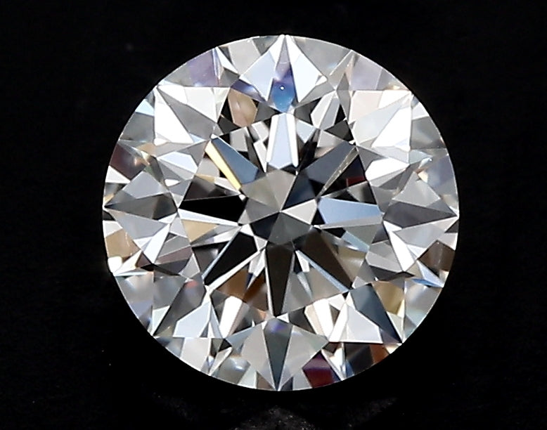 2.19 Carat Round Lab Diamond with  Cut Diamond in 14KT  view 1
