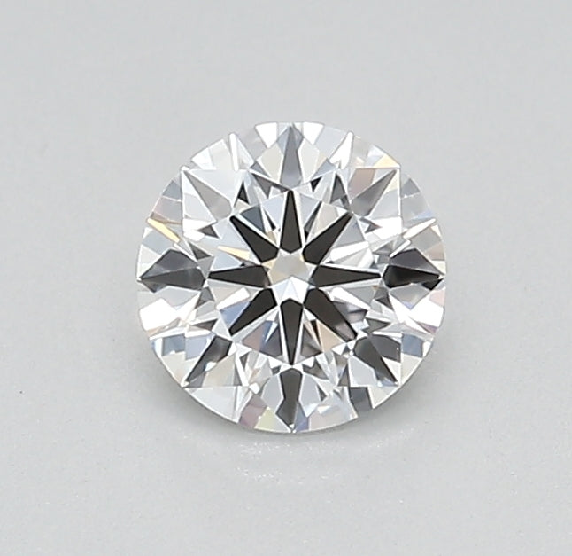 0.46 Carat Round Lab Diamond with  Cut Diamond in 14KT  view 1
