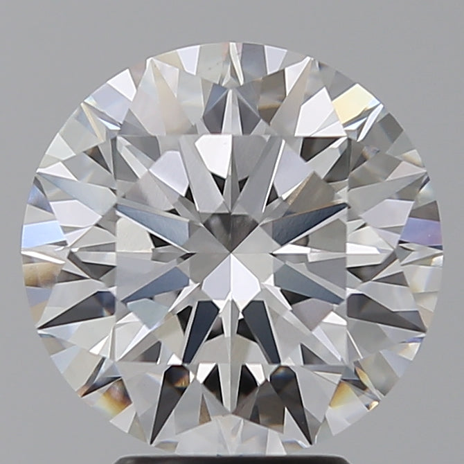 4.1 Carat Round Lab Diamond with  Cut Diamond in 14KT  view 1
