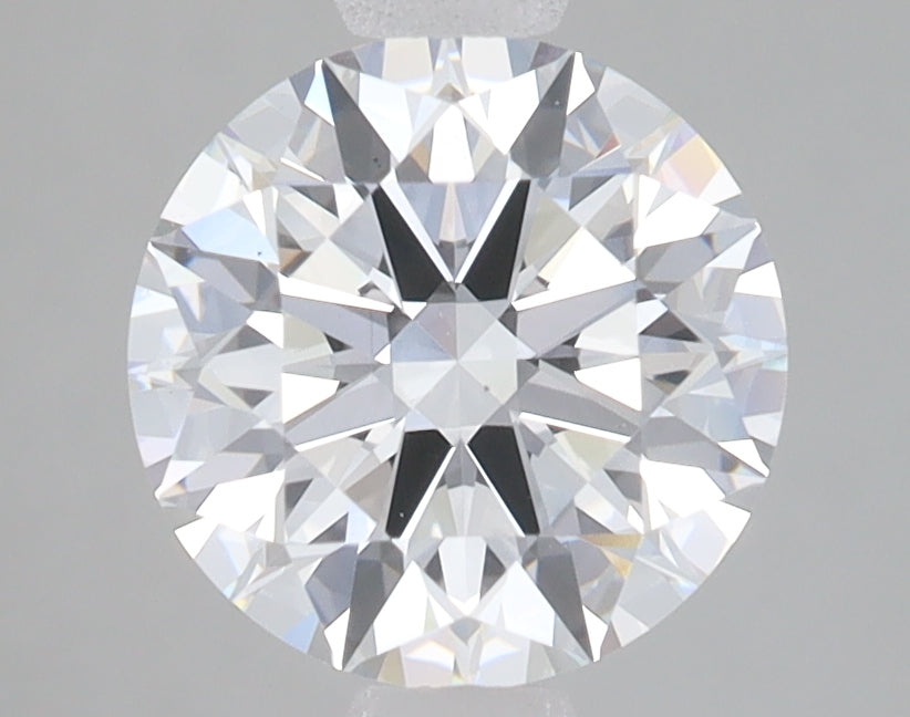 2.09 Carat Round Lab Diamond with  Cut Diamond in 14KT  view 1
