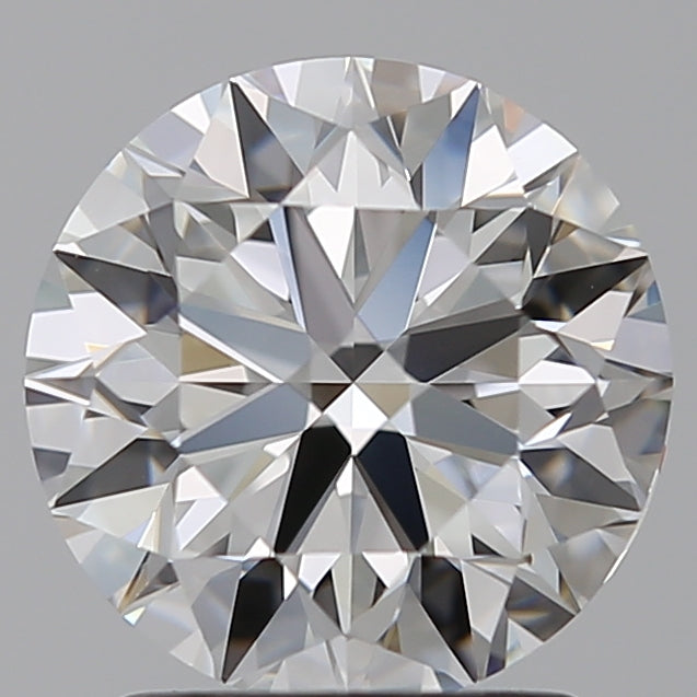 1.9 Carat Round Lab Diamond with  Cut Diamond in 14KT  view 1
