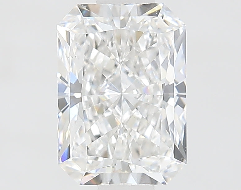 1.06 Carat Radiant Lab Diamond with  Cut Diamond in 14KT  view 1

