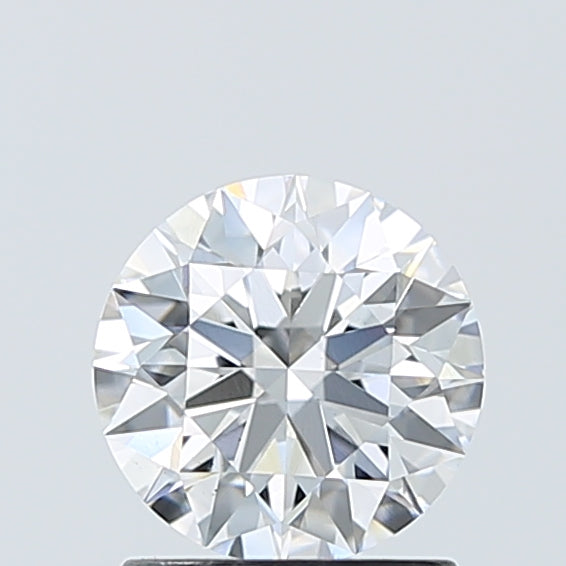 1.25 Carat Round Lab Diamond with  Cut Diamond in 14KT  view 1
