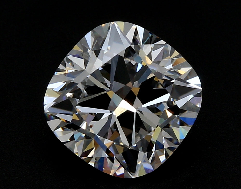 1.83 Carat Cushion Lab Diamond with  Cut Diamond in 14KT  view 1
