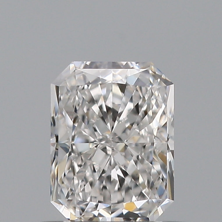 0.6 Carat Radiant Natural Diamond with  Cut Diamond in 14KT  view 1

