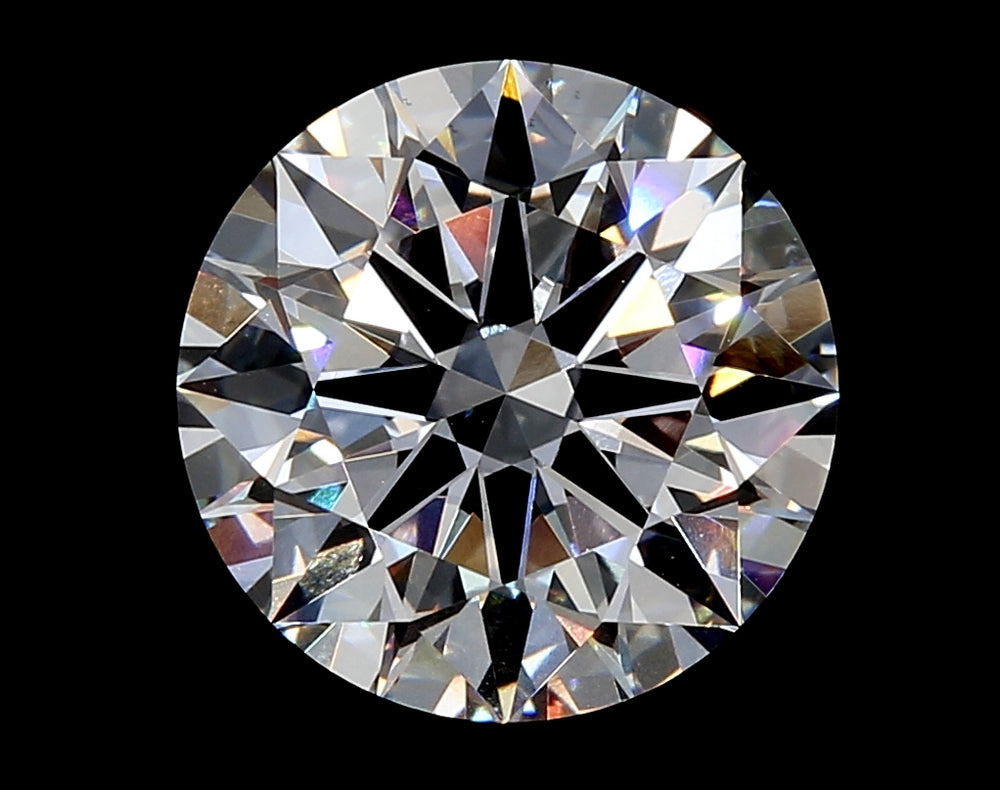 0.93 Carat Round Lab Diamond with  Cut Diamond in 14KT  view 1
