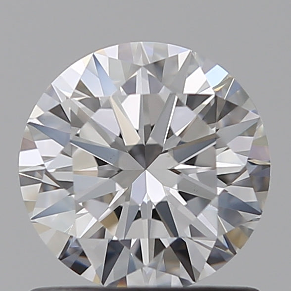 0.9 Carat Round Lab Diamond with  Cut Diamond in 14KT  view 1
