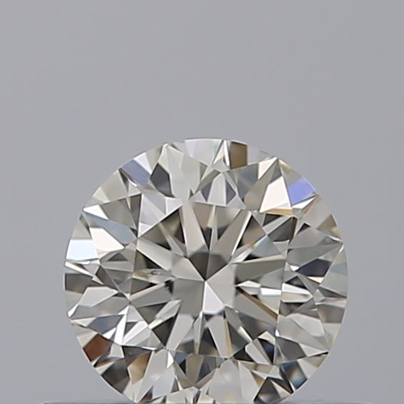 0.35 Carat Round Natural Diamond with  Cut Diamond in 14KT  view 1
