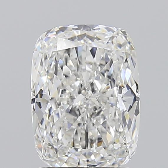 2.08 Carat Cushion Lab Diamond with  Cut Diamond in 14KT  view 1
