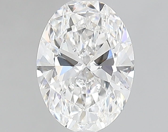 1.14 Carat Oval Lab Diamond with  Cut Diamond in 14KT  view 1
