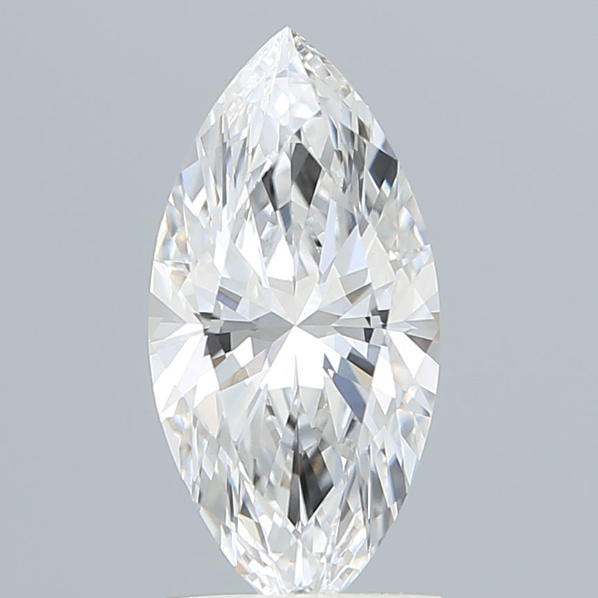 1.45 Carat Marquise Lab Diamond with  Cut Diamond in 14KT  view 1

