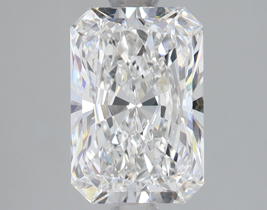 2.08 Carat Radiant Lab Diamond with  Cut Diamond in 14KT  view 1
