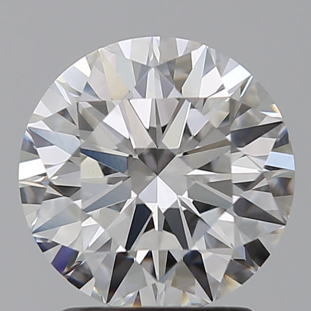2.02 Carat Round Lab Diamond with  Cut Diamond in 14KT  view 1
