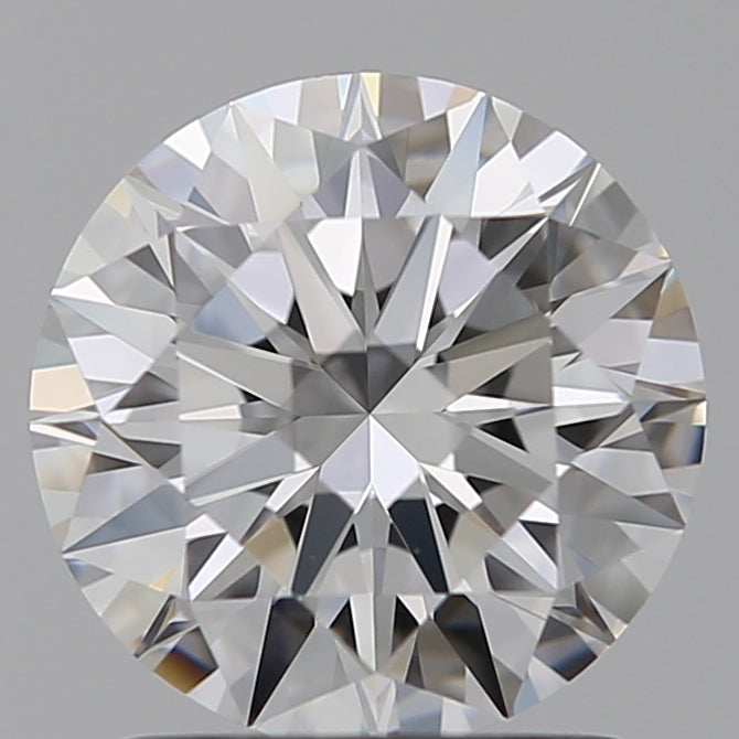 1.54 Carat Round Lab Diamond with  Cut Diamond in 14KT  view 1
