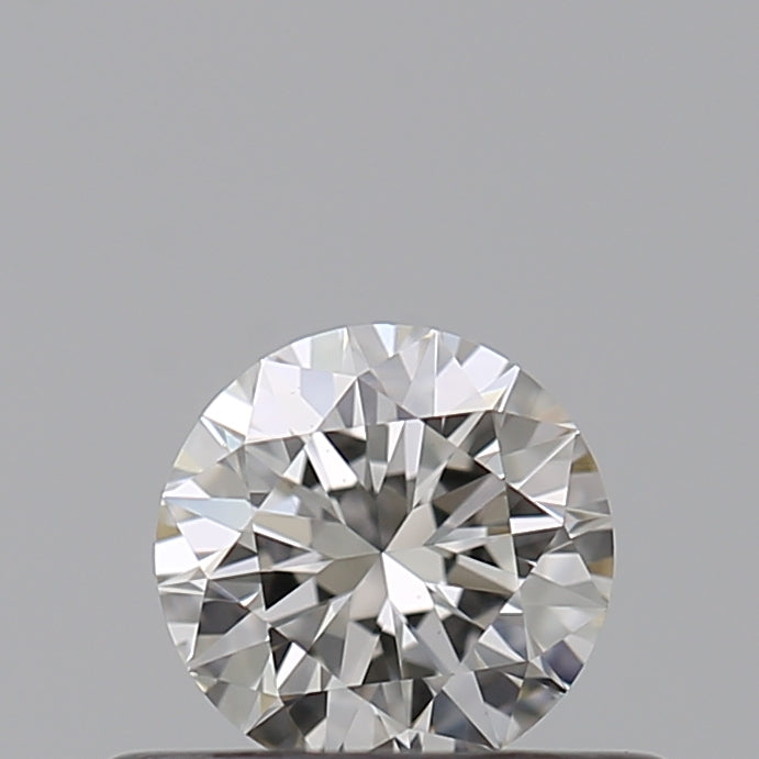 0.33 Carat Round Natural Diamond with  Cut Diamond in 14KT  view 1
