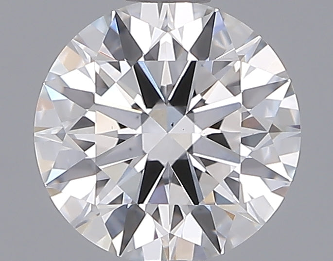 1.21 Carat Round Lab Diamond with  Cut Diamond in 14KT  view 1
