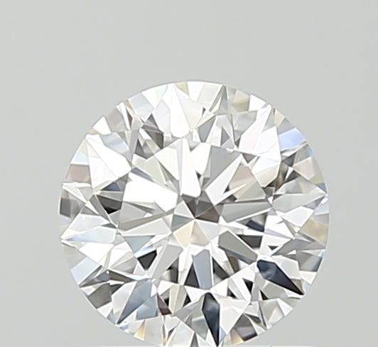 1.06 Carat Round Lab Diamond with  Cut Diamond in 14KT  view 1

