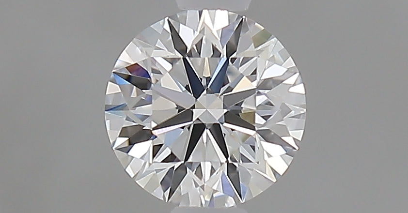 0.58 Carat Round Natural Diamond with  Cut Diamond in 14KT  view 1
