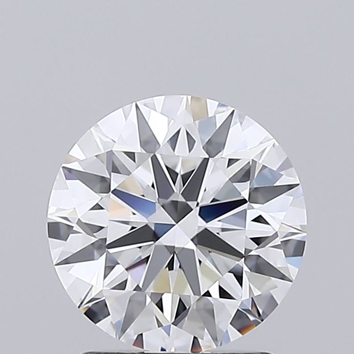 1.74 Carat Round Lab Diamond with  Cut Diamond in 14KT  view 1
