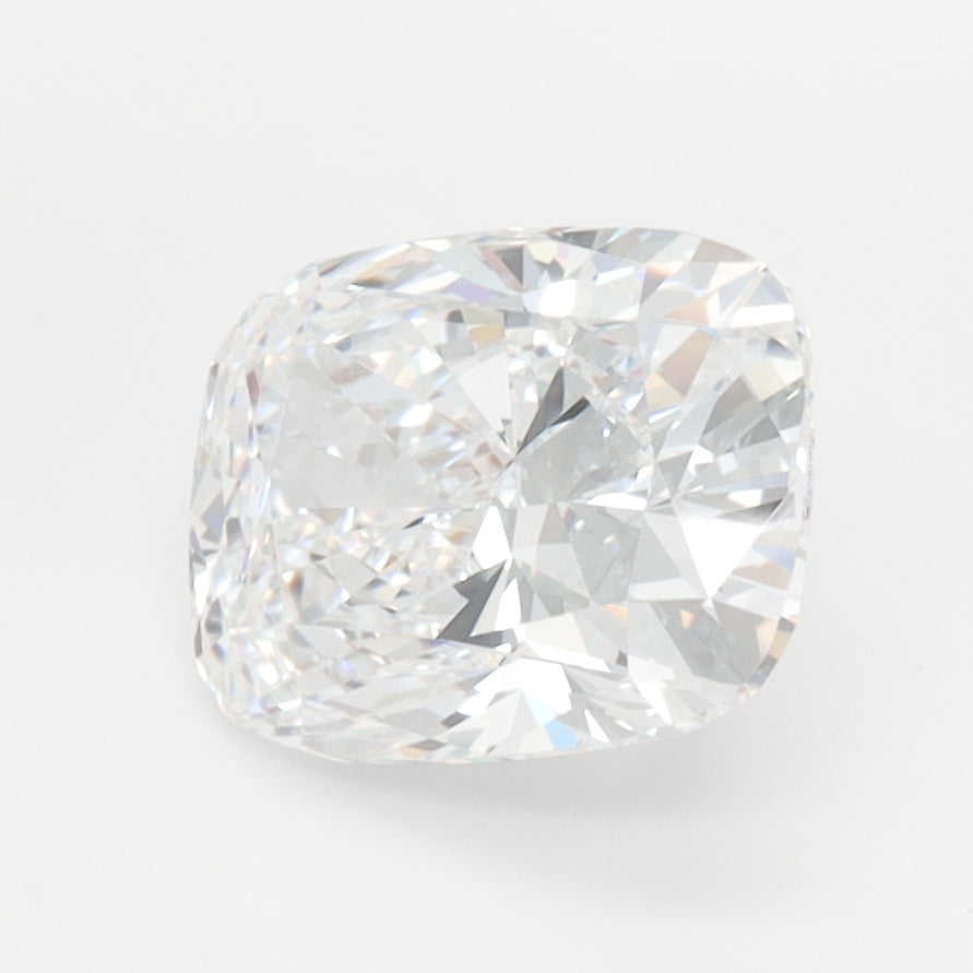 2.09 Carat Cushion Lab Diamond with  Cut Diamond in 14KT  view 1
