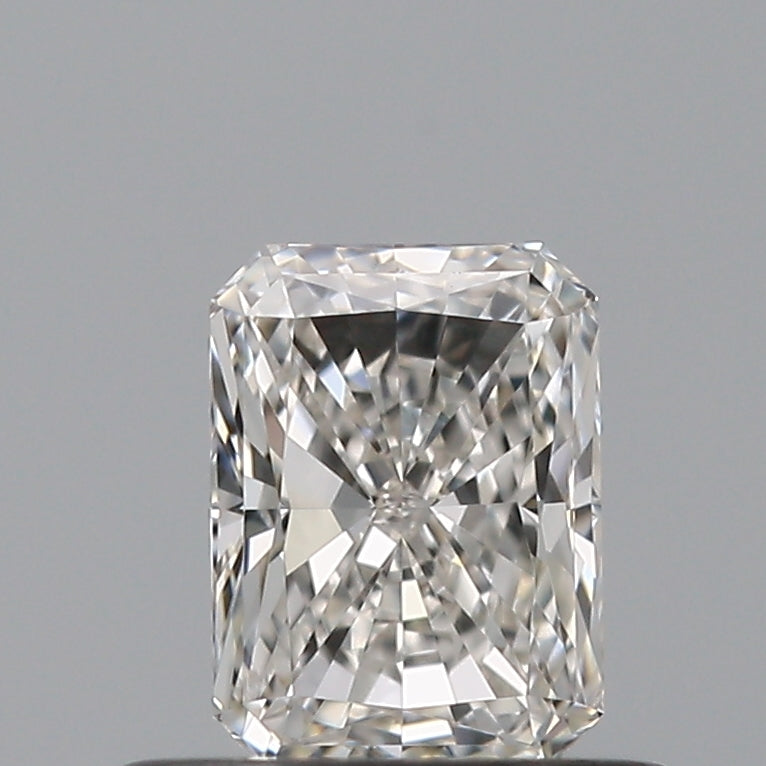 0.46 Carat Radiant Natural Diamond with  Cut Diamond in 14KT  view 1
