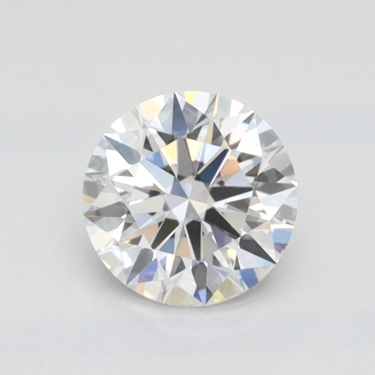 0.51 Carat Round Lab Diamond with  Cut Diamond in 14KT  view 1
