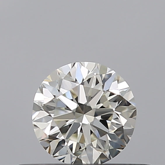 0.3 Carat Round Natural Diamond with  Cut Diamond in 14KT  view 1
