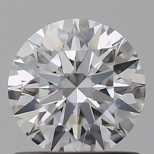 0.8 Carat Round Lab Diamond with  Cut Diamond in 14KT  view 1
