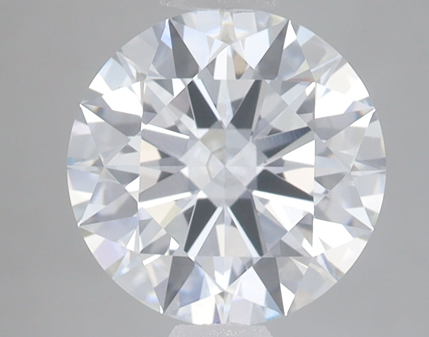 2.5 Carat Round Lab Diamond with  Cut Diamond in 14KT  view 1
