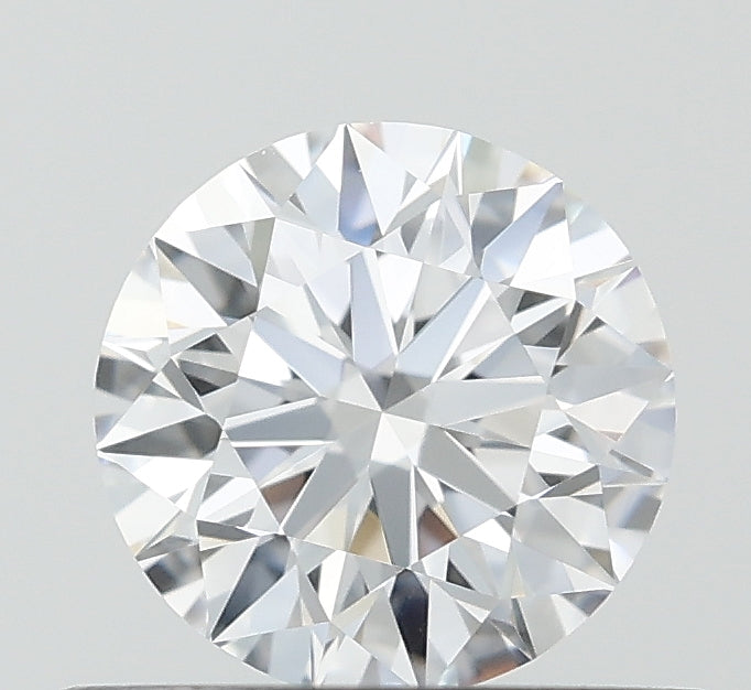 0.53 Carat Round Lab Diamond with  Cut Diamond in 14KT  view 1
