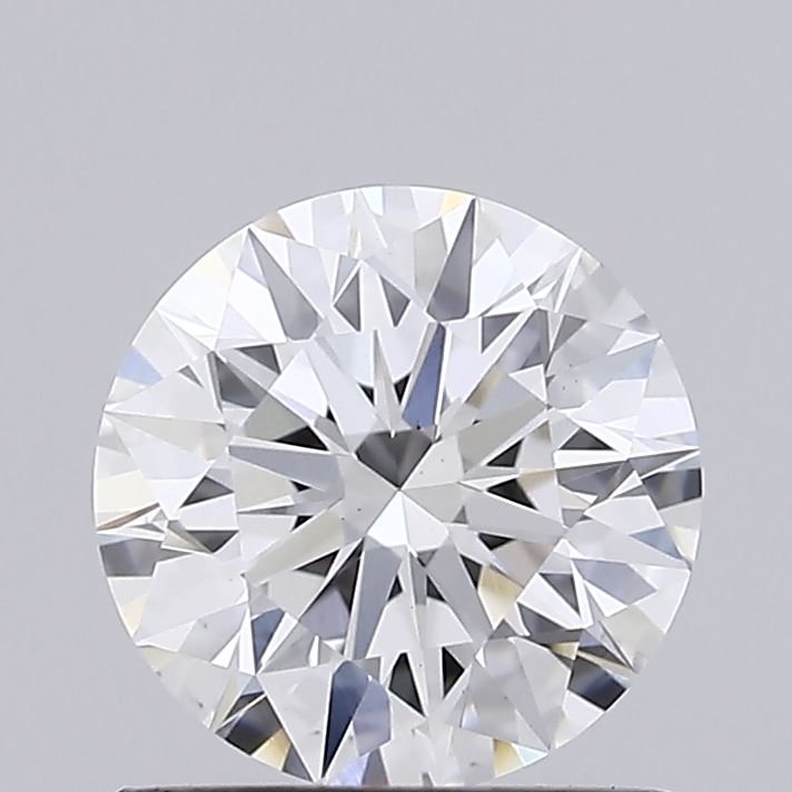1.08 Carat Round Lab Diamond with  Cut Diamond in 14KT  view 1
