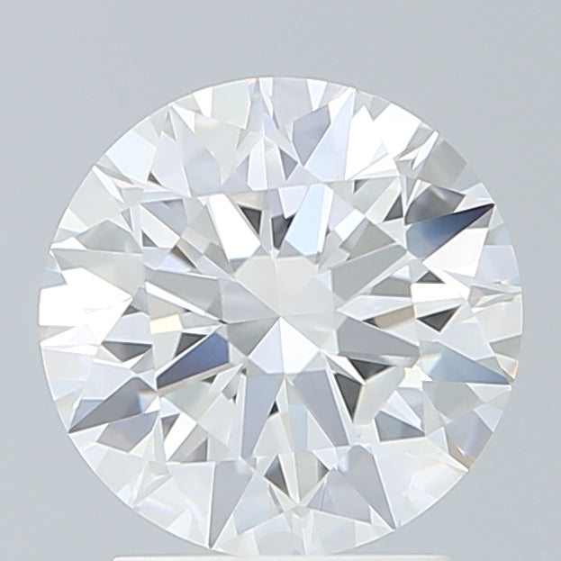 2.24 Carat Round Lab Diamond with  Cut Diamond in 14KT  view 1
