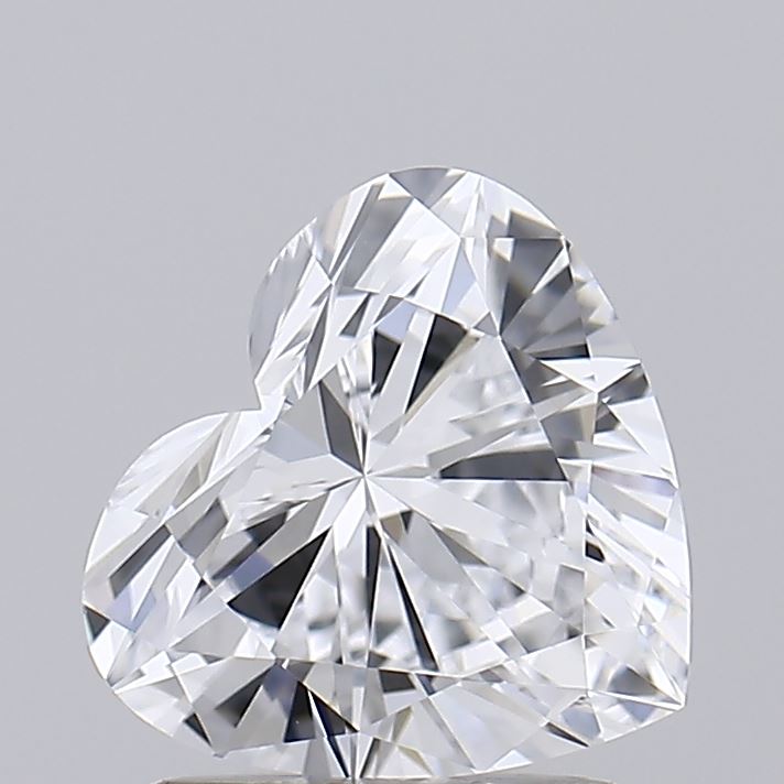 1.44 Carat Heart Lab Diamond with  Cut Diamond in 14KT  view 1
