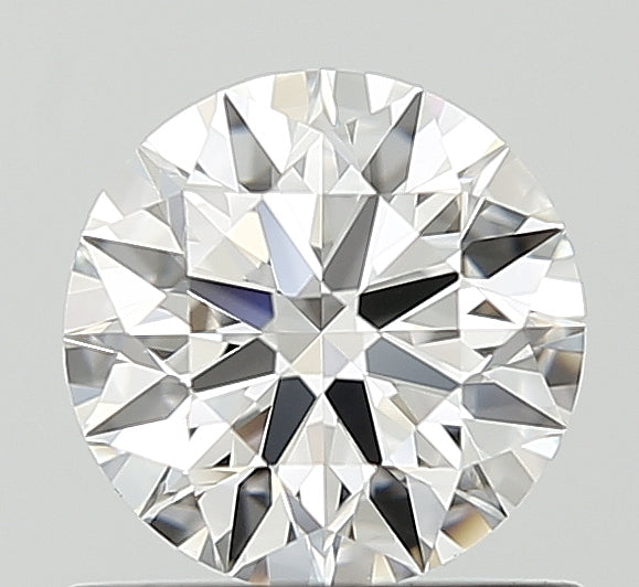 0.8 Carat Round Lab Diamond with  Cut Diamond in 14KT  view 1
