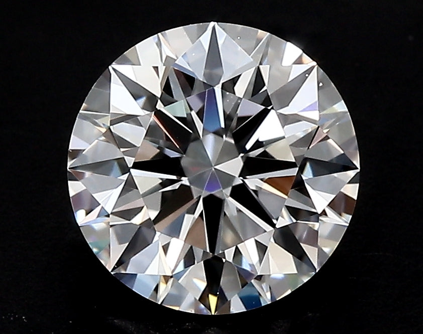 1.13 Carat Round Lab Diamond with  Cut Diamond in 14KT  view 1
