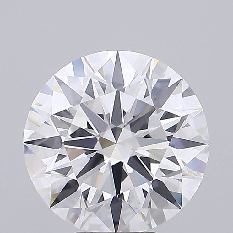 2.27 Carat Round Lab Diamond with  Cut Diamond in 14KT  view 1
