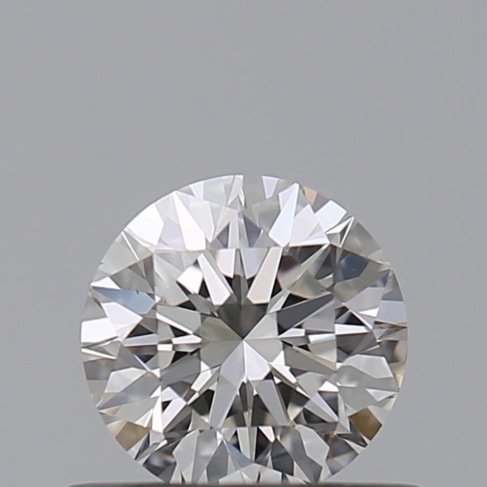 0.45 Carat Round Natural Diamond with  Cut Diamond in 14KT  view 1

