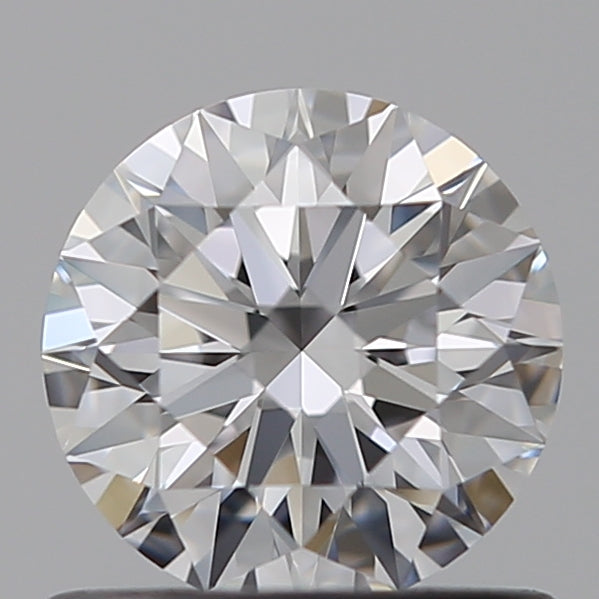 0.7 Carat Round Lab Diamond with  Cut Diamond in 14KT  view 1
