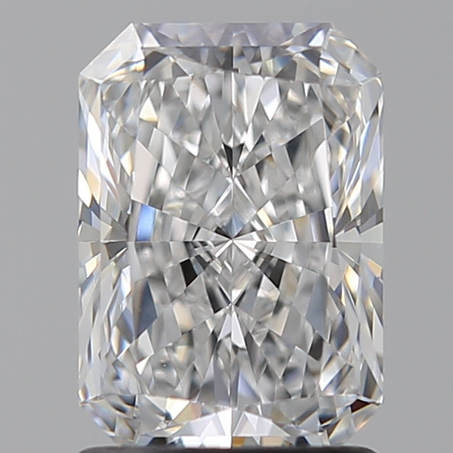 1.57 Carat Radiant Lab Diamond with  Cut Diamond in 14KT  view 1

