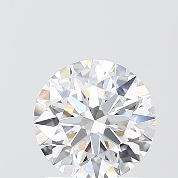 1.24 Carat Round Lab Diamond with  Cut Diamond in 14KT  view 1
