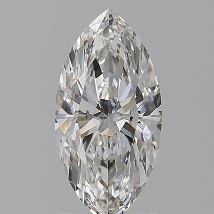 1.08 Carat Marquise Lab Diamond with  Cut Diamond in 14KT  view 1
