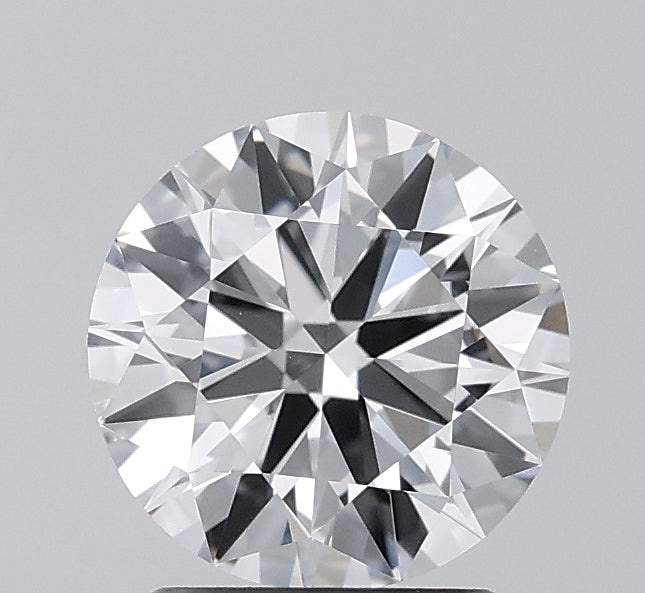 1.63 Carat Round Lab Diamond with  Cut Diamond in 14KT  view 1
