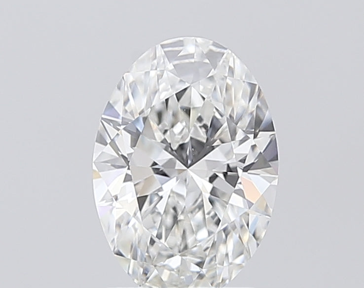 1.76 Carat Oval Lab Diamond with  Cut Diamond in 14KT  view 1
