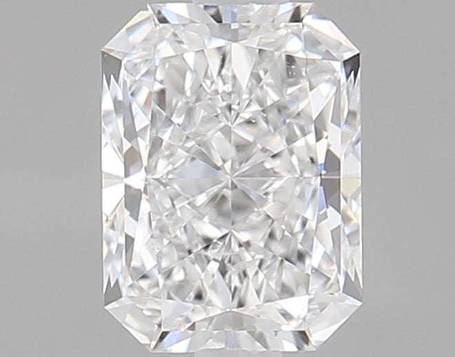 1.01 Carat Radiant Lab Diamond with  Cut Diamond in 14KT  view 1
