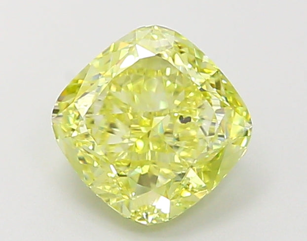 1.65 Carat Cushion Lab Diamond with  Cut Diamond in 14KT  view 1
