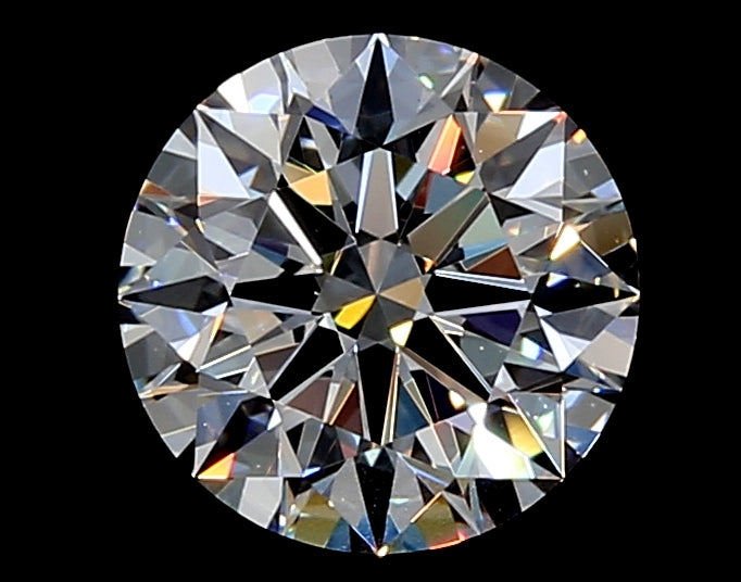 2.25 Carat Round Lab Diamond with  Cut Diamond in 14KT  view 1
