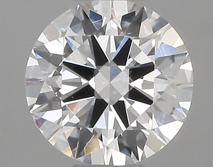 0.31 Carat Round Natural Diamond with  Cut Diamond in 14KT  view 1

