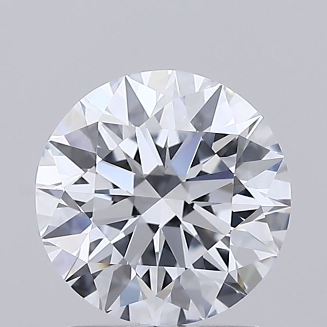 1.5 Carat Round Lab Diamond with  Cut Diamond in 14KT  view 1
